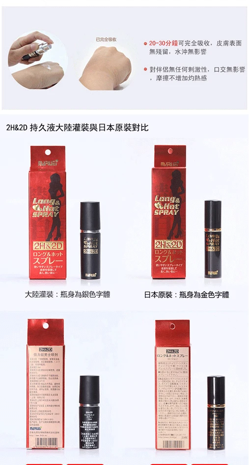 2H2D持久液金尊版效果評測:外用噴霧與口服壯陽藥完整比較分析